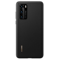 Nugarėlė Huawei P40 Protective PU Cover Black
