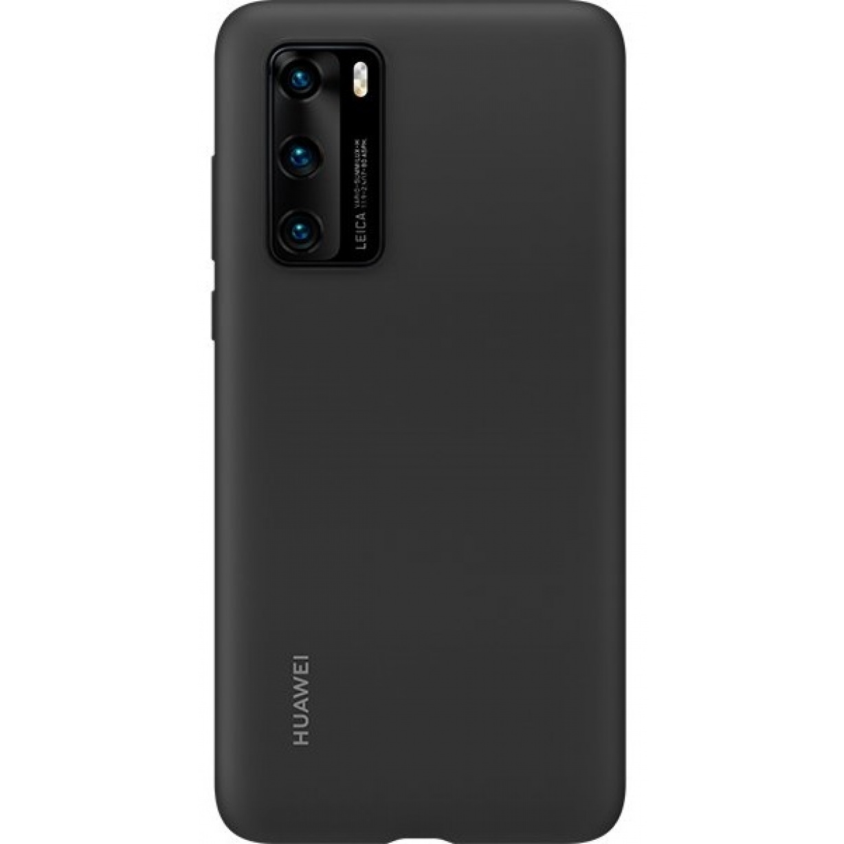 Nugarėlė Huawei P40 Silicone Case Black