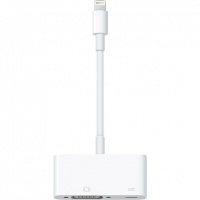 Adapteris Apple Lightning to VGA Baltas